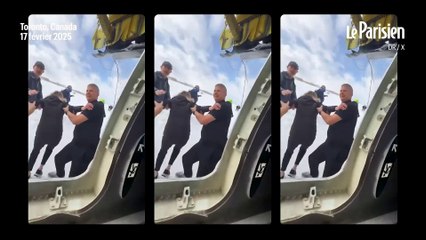 « Je me suis retrouvé la tête en bas » : impressionnant accident à l’aéroport de Toronto