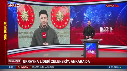 Ukrayna lideri Zelenski, Ankara'da