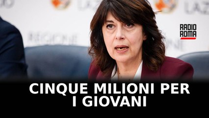 Regione Lazio, opportunità per i giovani professionisti. Angelilli: “Cinque milioni per i giovani”