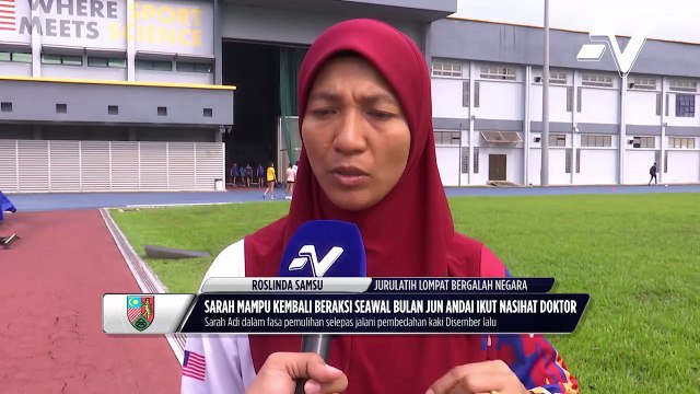 Roslinda Samsu optimis Nor Sarah Adi mampu bangkit daripada fasa pemulihan