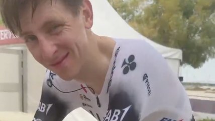 Cycling - UAE Tour 2025 - Tadej Pogacar : "C'était difficile de rivaliser avec Tarling et Bisseger"