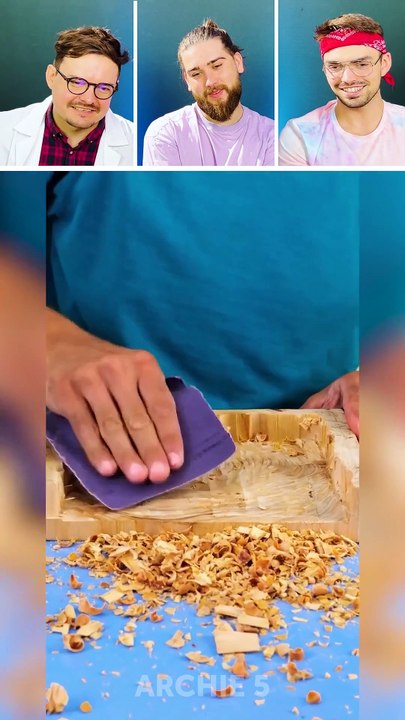 Mastering Wood Projects with Genius Hacks! ✨ The Dudes REACT to Wood Cutting Crafts!