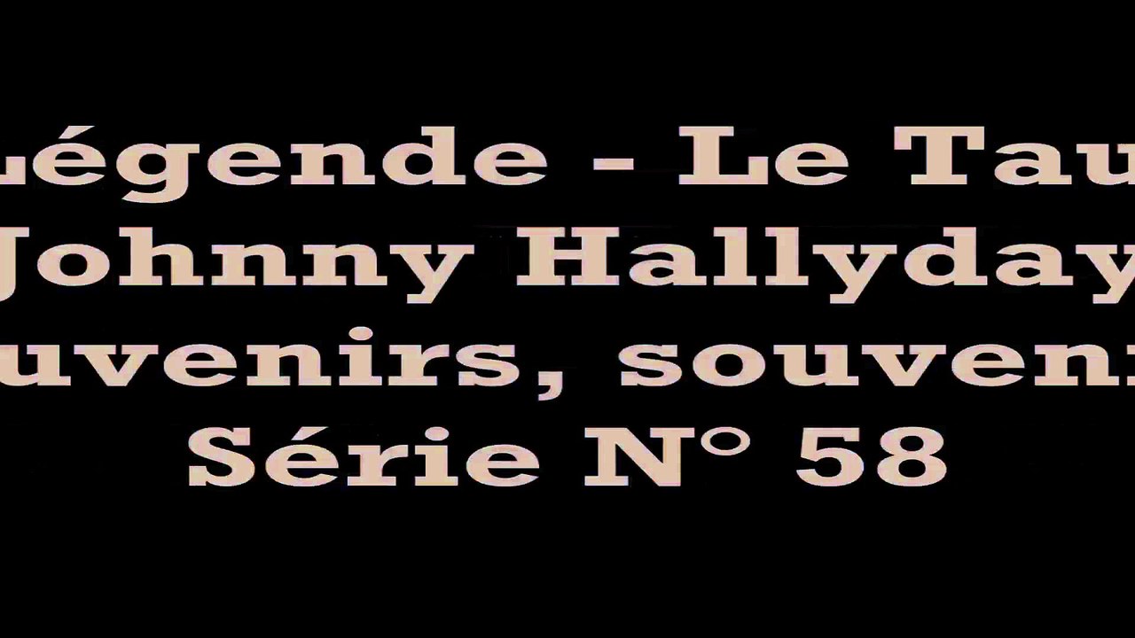Johnny Hallyday (58)