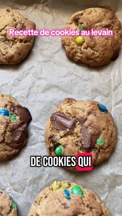 Recette de cookies à l’excédent de levain