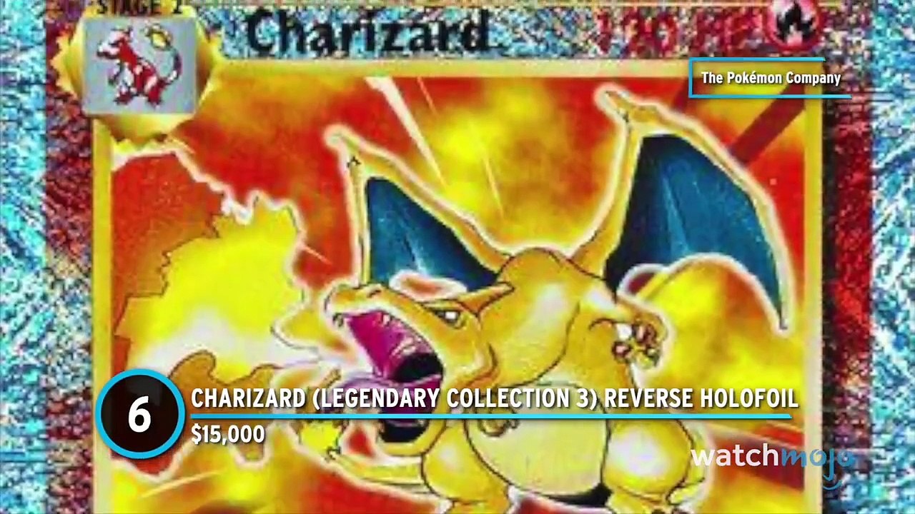 Top 10 Most Expensive Charizard Pokemon Cards - video Dailymotion