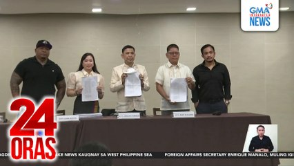 Duterte allies, dumulog sa SC para ipatigil impeachment trial vs VP Duterte | 24 Oras