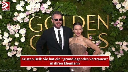 Kristen Bell: Sie hat ein "grundlegendes Vertrauen" in ihren Ehemann