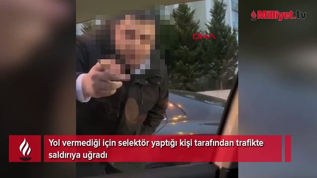 İstanbul'da skandal görüntü! Kadın sürücüye dehşeti yaşattı