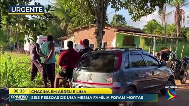 Chacina em Abreu e Lima: seis homens são assassinados dentro de casa