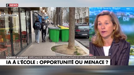 Sophie Audugé donne son avis sur l'utilisation de l'intelligence artificielle dans nos écoles
