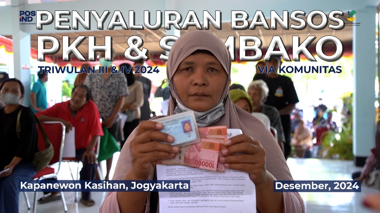Cepat dan Transparan, POS IND Salurkan Bansos PKH dan Sembako lewat Metode Komunitas