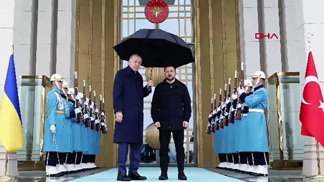 Cumhurbaşkanı Erdoğan, Ukrayna Devlet Başkanı Zelenskiy ile görüştü