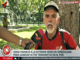 Caraqueños rechazan ataques a la soberanía nacional financiados por la USAID