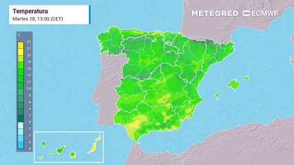 En los próximos días se esperan temperaturas primaverales en gran parte de España