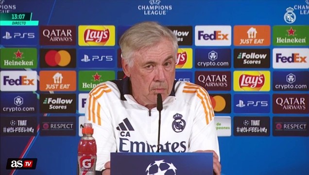 Ancelotti explica la diferencia entre el arbitraje de LaLiga y el de la Champions