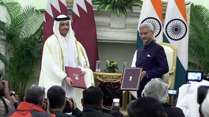 أمير قطر يلتقي مودي في إطار زيارته للهند