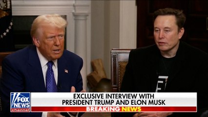 Trump y Musk ofrecen una entrevista conjunta a Fox News y hablan sobre el despilfarro de Biden