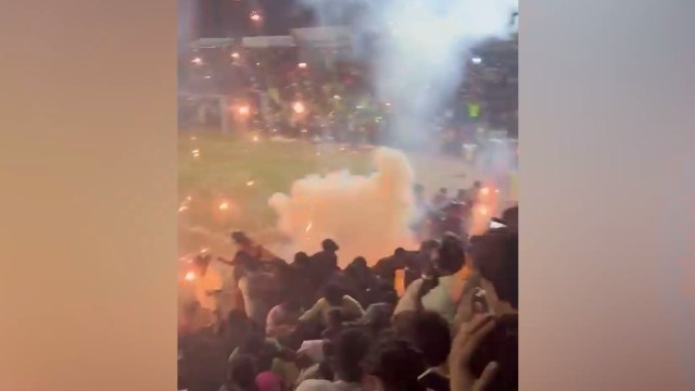 Over 30 spectators hurt in firecracker mishap at Kerala football match