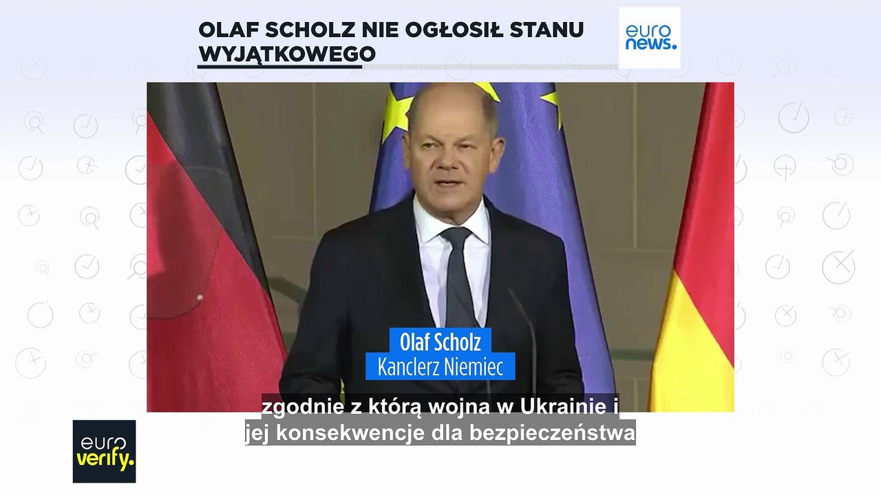 Euroverify: Nie, Olaf Scholz nie wezwał do wpro...