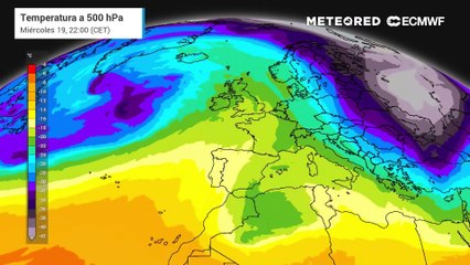 Entre el viernes y el sábado un frente activo dejará lluvias en buena parte de España, con nieve en las sierras