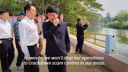Battered Myanmar scam centre workers wait for deportation to China