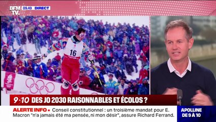 JO 2030: "On va mettre le génie français au service de ce projet-là", assure le président du Comité d'organisation Edgar Grospiron