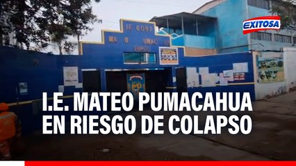 I.E. Mateo Pumacahua en riesgo de colapso: Colegio deberá esperar hasta 2036 para ser reconstruido