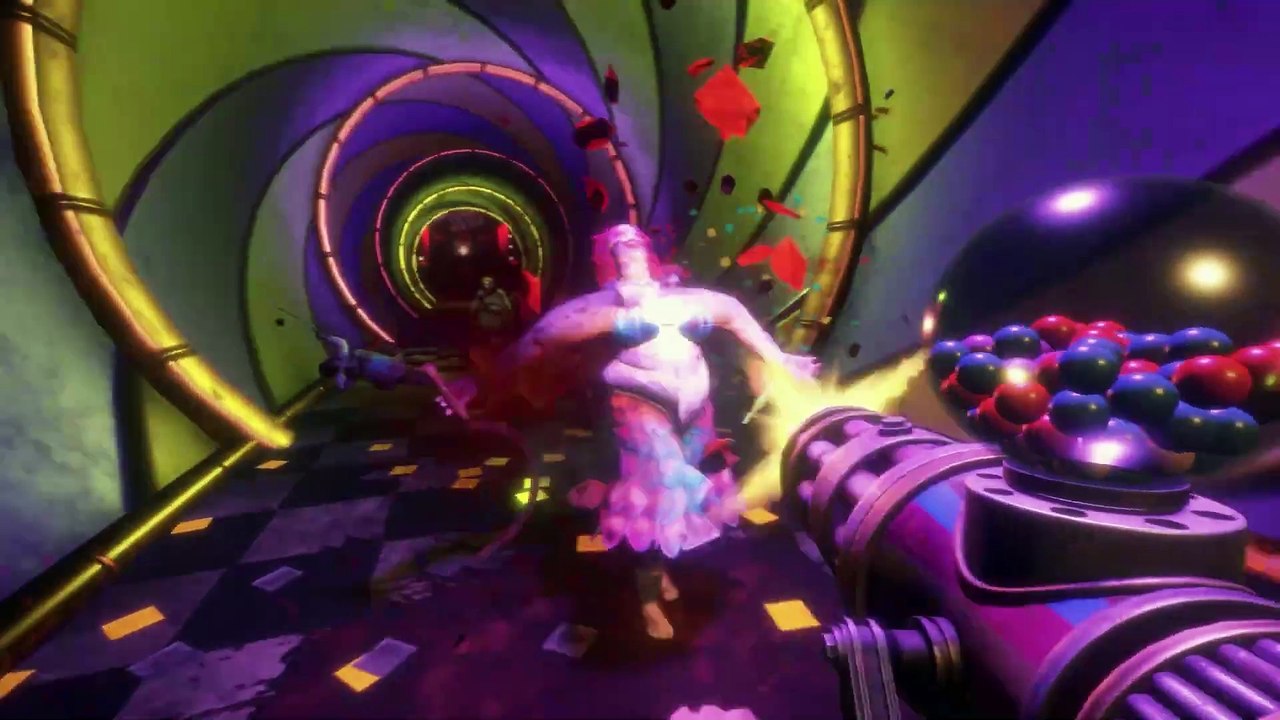 Im Horror-Shooter Twisted Tower trifft Bioshock auf Five Nights at Freddy's