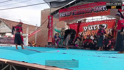 Sobyongan Kepang Kembar Ijo (Putro Turonggo Sakti) #jaranan