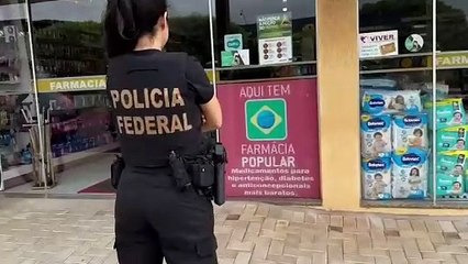 PF combate fraudes no programa Farmácia Popular e cumpre mandados em Francisco Alves
