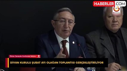 Galatasaray Divan Kurulu Başkanı'ndan Fenerbahçe'ye olay sözler