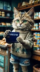 a poor cat and arich cat