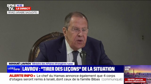 Sergueï Lavrov: L'absorption de l'Ukraine dans l'Otan est une menace pour les intérêts de la Russie