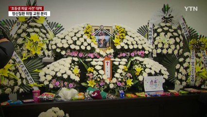 '정신질환 위험 교원 분리' 대책 발표..."병 숨길 수도" / YTN