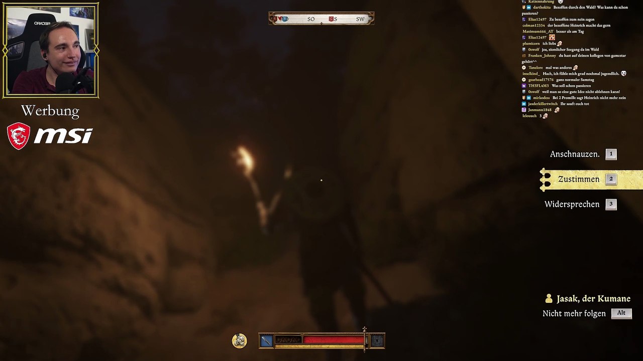 Kingdom Come 2: Maurice zeigt, wieso ihr im Spiel nicht betrunken durch den Wald rennen solltet