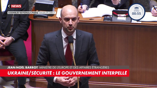 Guerre en Ukraine : «Jamais depuis 1945, une guerre n’a été si proche de nous», alerte le ministre des Affaires étrangères Jean-Noël Barrot