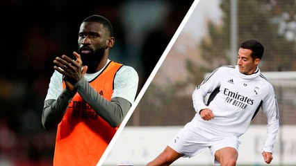 Real Madrid: Rüdiger y Lucas Vázquez regresan a entrenar antes de recibir al Manchester City en la Champions League