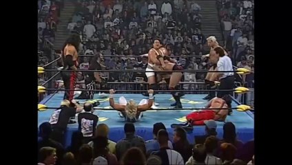 WCW Uncensored 1997 - Team WCW vs Team Piper vs Team Hogan (Triangle Elimination Match)