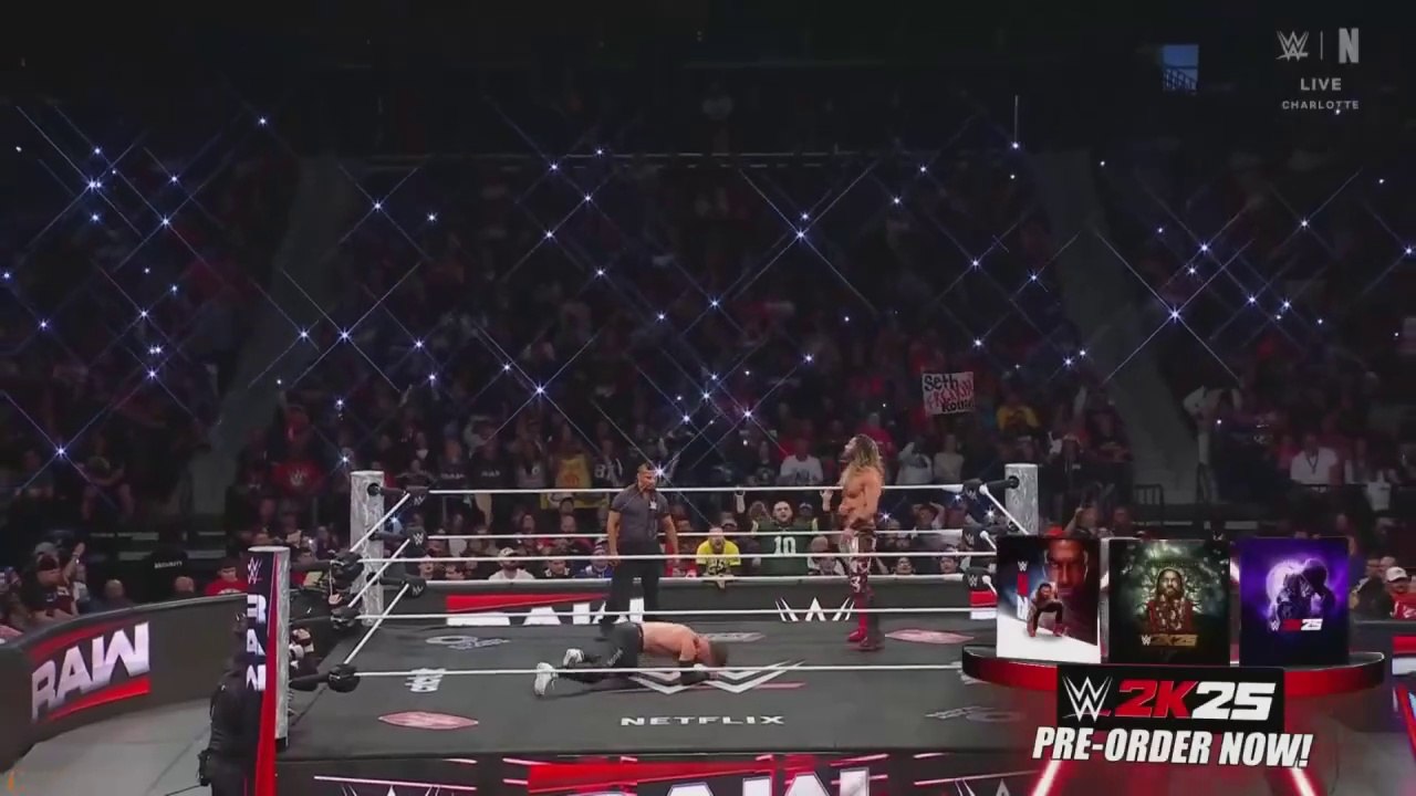 Seth Rollins vs Finn Balor For The Elimination Chamber Match - WWE Raw 17/2/2025