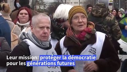 Des mamies allemandes en résistance contre l'extrême droite