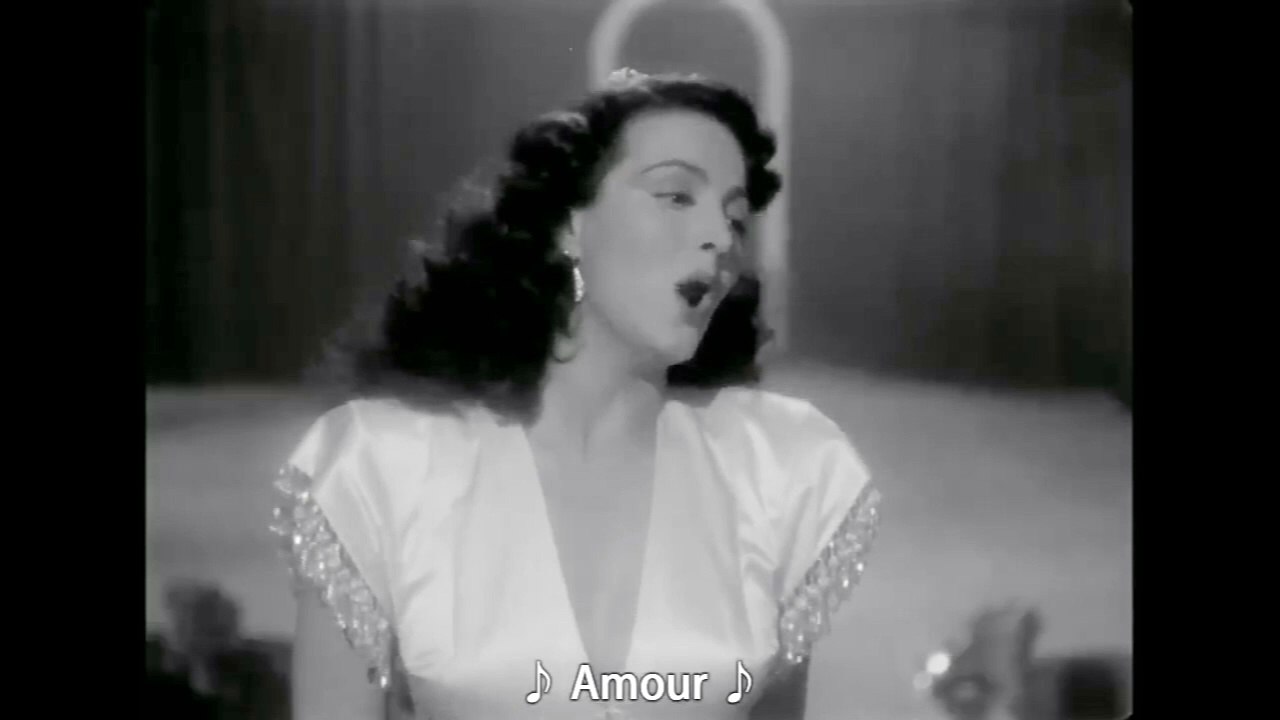 MARIA FELIX - 2 Chansons dont REVANCHA (1947) avec sous-titres français
