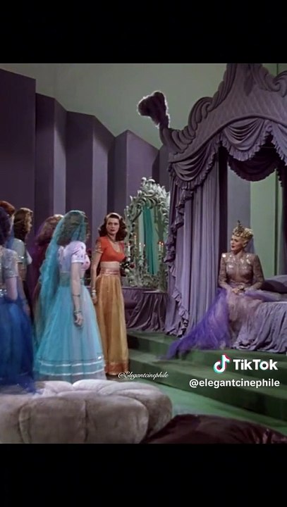 A Thousand and One Nights, 1945 #adelejergens #dustyanderson #elegantcinephile