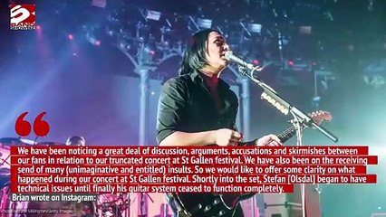 Placebo's Brian Molko has been charged after allegedly branding Italy's Prime Minister "racist" and a "fascist" on stage