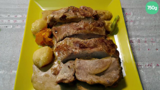 Rôti de porc à la moutarde facile