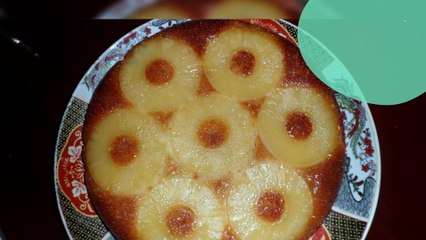 Gâteau aux ananas express