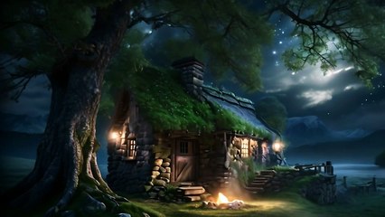 Comfortable music Relieves stress 🧠🎵, Anxiety and Depression 🌿 Night sounds Nature for deep, calm