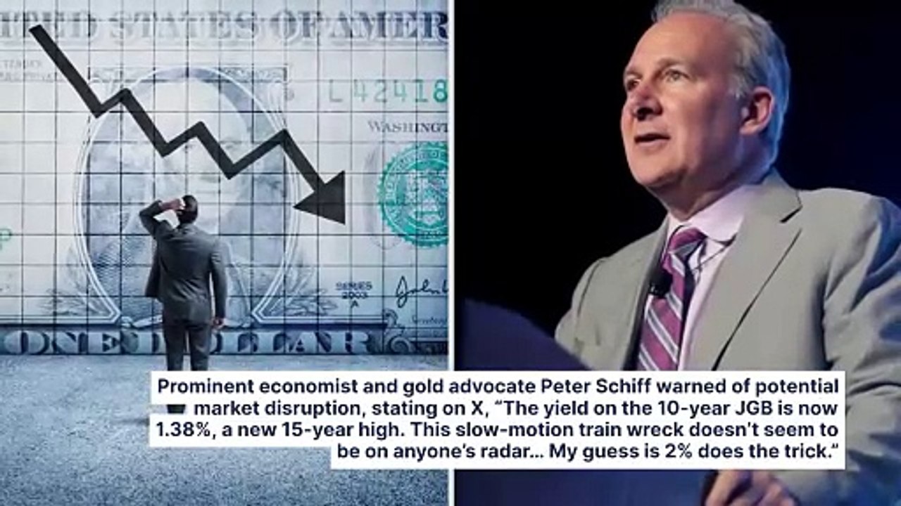 Peter Schiff Warns Of 'Slow-Motion Train Wreck' Financial Disaster That's On No One's Radar