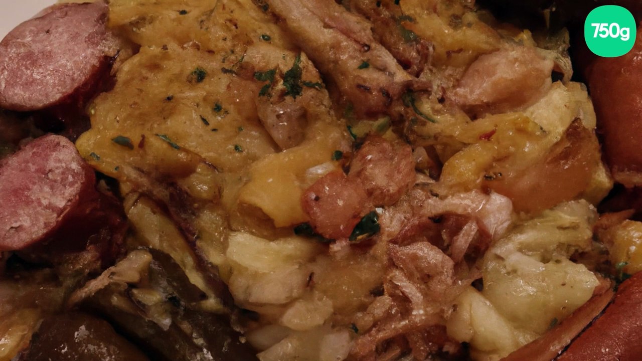 Cassolette  de Choucroute  & saucisses de Montbéliard