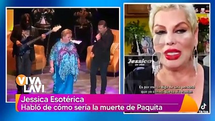 Jessica Esotérica, ¿predijo la muerte de Paquita la del Barrio?