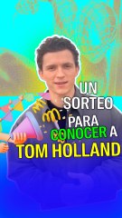 ¡Participa en el sorteo para conocer a Tom Holland y vive una experiencia única! 🎬